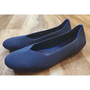 Rothy's The Point Navy Blue Loafer Slip On Flats Shoes Women's US 12.5 EU 43.5